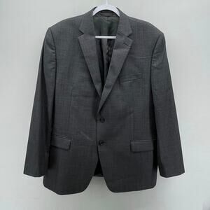 Lauren Ralph Lauren‎ Medium Gray Wool Suit Jacket Sport Coat